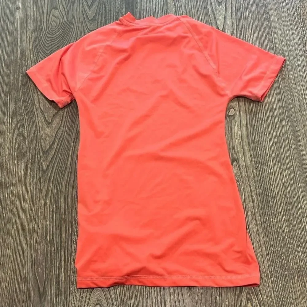 Rip Curl Golden Rays Girls Youth Short-Sleeve Rash Guard WLY3MW Pink Size 6